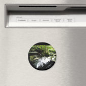 Wasserfall von Bambus in Japan Magnet (In Situ (Geschirrspüler))