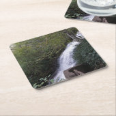 Wasserfall von Cascade, Blaue Ridge Rechteckiger Pappuntersetzer (angewinkelt)