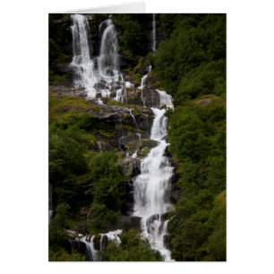 Wasserfall von Cascading Volefossen