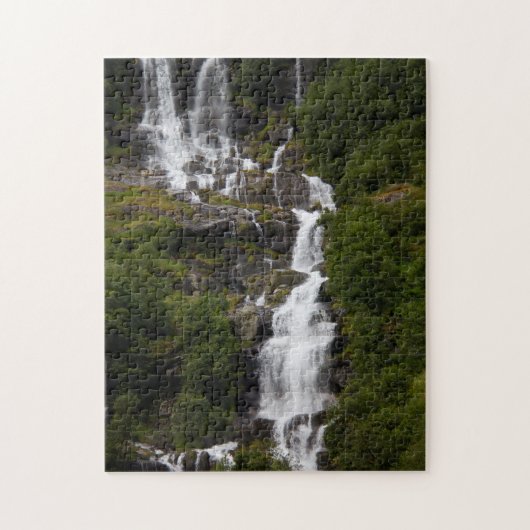 Wasserfall von Cascading Volefossen Puzzle (Vertikal)