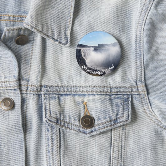 Wasserfall von Dettifoss im Nationalpark Vatnajoku Button (Beispiel)