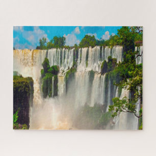 Wasserfall von Iguazu, Argentinien-Puzzle. Puzzle