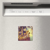 Wasserfall - von Maxfield Parrish Magnet (In Situ (Geschirrspüler))