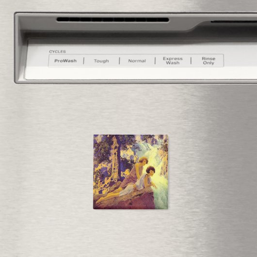 Wasserfall - von Maxfield Parrish Magnet (In Situ (Geschirrspüler))