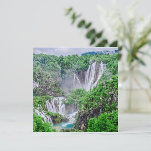 Wasserfall von Plitvicer Seen (Stehend Vorderseite)