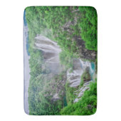Wasserfall von Plitvicer Seen Badematte (Vorderseite Vertikal)