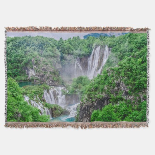 Wasserfall von Plitvicer Seen Decke (Vorderseite)