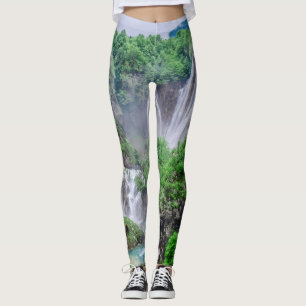 Wasserfall von Plitvicer Seen Leggings