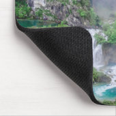 Wasserfall von Plitvicer Seen Mousepad (Ecke)