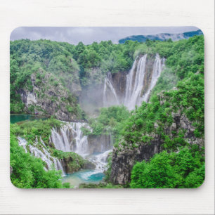 Wasserfall von Plitvicer Seen Mousepad