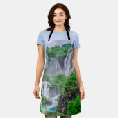 Wasserfall von Plitvicer Seen Schürze (Getragen)