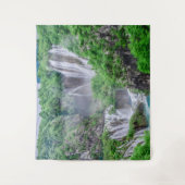 Wasserfall von Plitvicer Seen Wandteppich (Vorderseite)