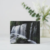 Wasserfall von Sgæisaf Clun-gwyn Postkarte (Stehend Vorderseite)