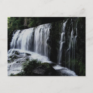 Wasserfall von Sgæisaf Clun-gwyn Postkarte
