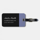 Wasserfall von Venâncios Gepäckanhänger (Rückseite horizontal)