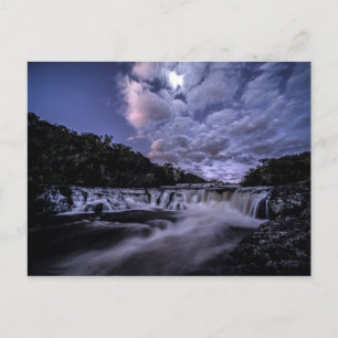 Wasserfall von Venâncios Postkarte