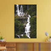 Wasserfall von Volefossen Leinwanddruck (Insitu (Wohnzimmer))