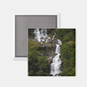 Wasserfall von Volefossen Magnet (Vorderseite/Rückseite)
