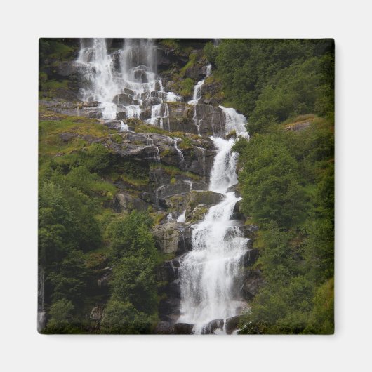 Wasserfall von Volefossen Magnet (Vorne)