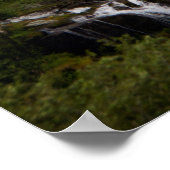 Wasserfall von Volefossen Poster (Ecke)