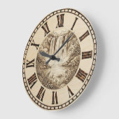 Wasserfall-Wanduhr Große Wanduhr (Winkel)