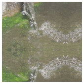 Wasserfall-Wasserfall-Bubbling-Stoff Stoff (Nahaufnahme)
