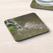 Wasserfall Wasserfall Bubbling Water Cork Unterset Untersetzer (Linke Seite)