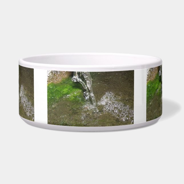 Wasserfall Wasserfall Bubbling Water Dog Bowl Napf (Vorderseite)
