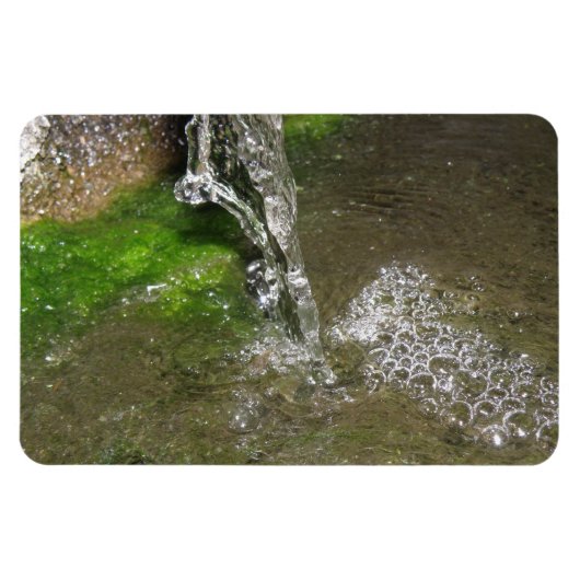 Wasserfall-Wasserfall Bubbling Water Premium Magne Magnet (Horizontal)