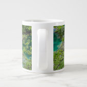 Wasserfall Wasserfall Wasserfall Wasserfall Wasser Jumbo-Tasse (Rückseite)
