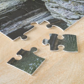 Wasserfall Watkins Glen Natur überdacht Puzzle (Seite)