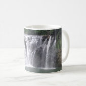 Wasserfall Weißer Kaffeebecher Kaffeetasse (VorderseiteRechts)