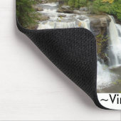Wasserfall West Virginia Mousepad (Ecke)