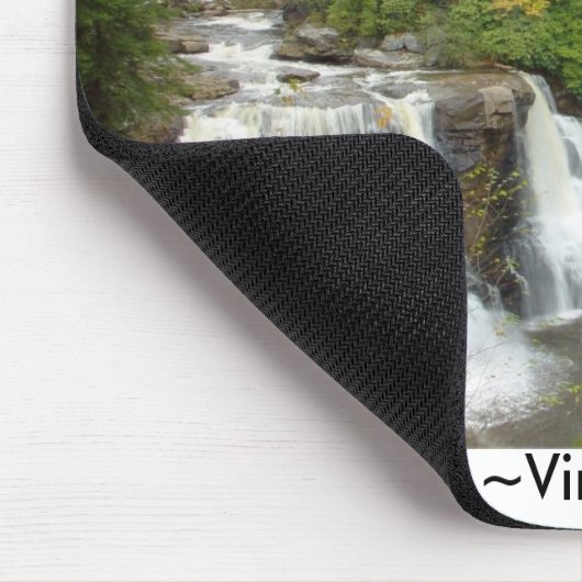 Wasserfall West Virginia Mousepad (Ecke)