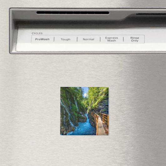 Wasserfall Wimbachklamm Schlucht Holzweg Bayerisch Magnet (In Situ (Geschirrspüler))