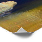 Wasserfall Wunderbar Poster (Ecke)