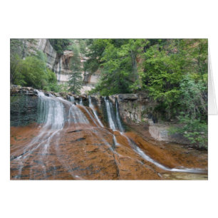 Wasserfall, Zion National Park, Utah, USA