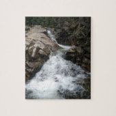 Wasserfall zwischen Felsen Puzzle (Vertikal)