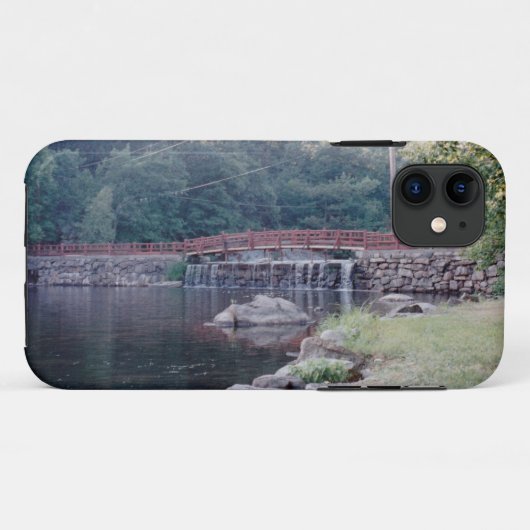 Wasserfallbrücke Case-Mate iPhone Hülle (Rückseite (Horizontal))