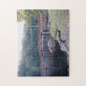 Wasserfallbrücke Puzzle (Vertikal)