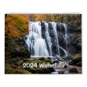 Wasserfälle 2024 kalender (Titelbild)