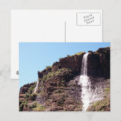 Wasserfälle 3 Postkarte (Vorne/Hinten)