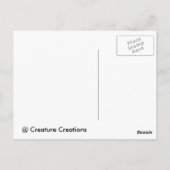 Wasserfälle 3 Postkarte (Rückseite)