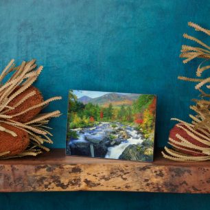 Wasserfälle Adirondack Mountains Fotoplatte