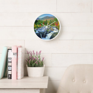 Wasserfälle   Adirondack Mountains Uhr