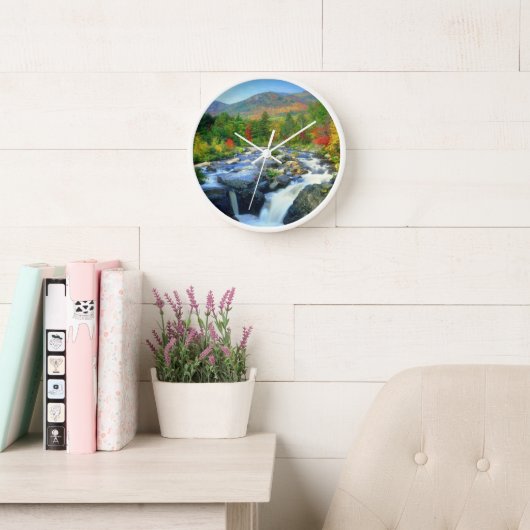 Wasserfälle | Adirondack Mountains Uhr (Lesesaal)