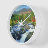 Wasserfälle | Adirondack Mountains Uhr (Winkel)