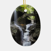 Wasserfälle an Watkins Schlucht, NY