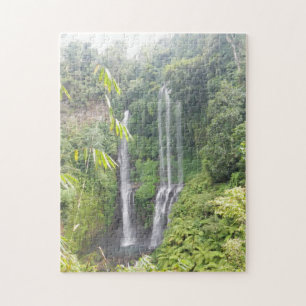 Wasserfälle auf Bali, Indonesien Puzzle