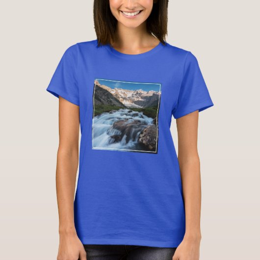 Wasserfälle | Aviolo Lake, Italien T-Shirt (Vorderseite)